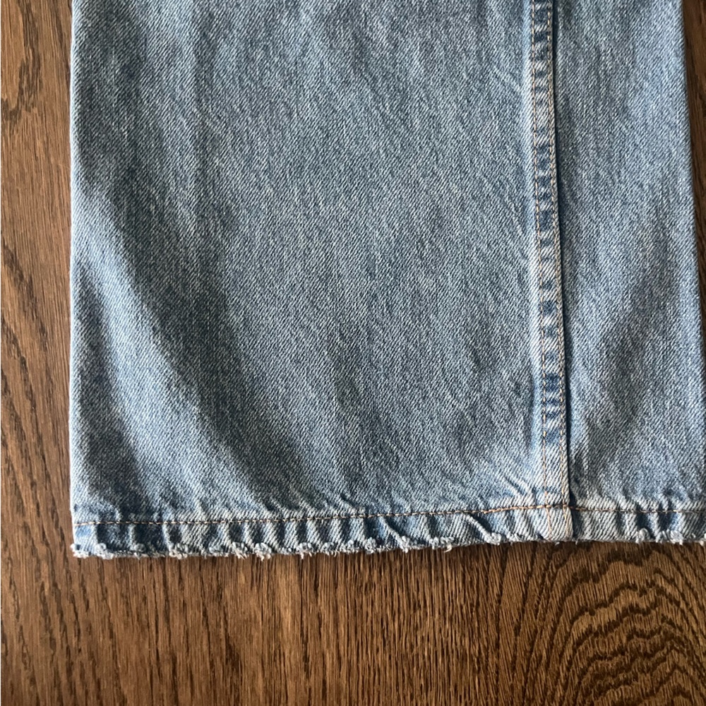 Aritzia Denim Forum Wide Leg Cargo Jeans - Picture 7 of 9